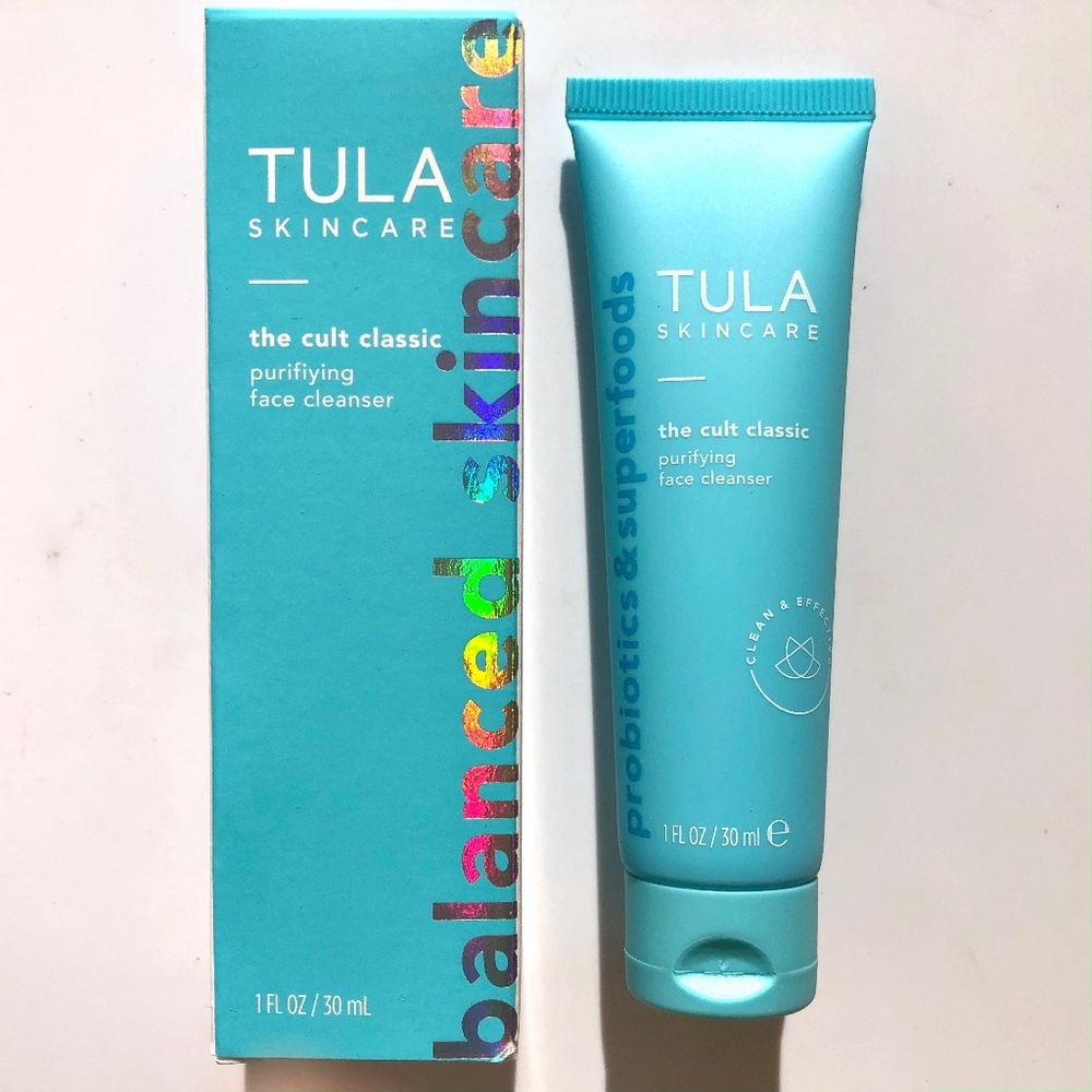 TULA Skin Care The Cult Classic Purifying Face Cleanser 1 oz / 30 mL travel size